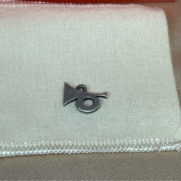 James Avery, Bugle Trumpet Charm, .925, Retired Missing Jump Ring - Picture 4 of 9